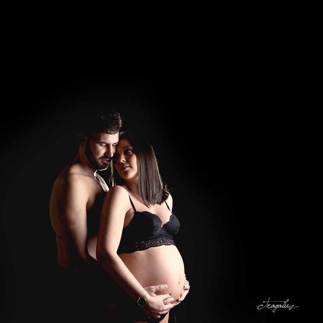 fotos en pareja de embarazadas